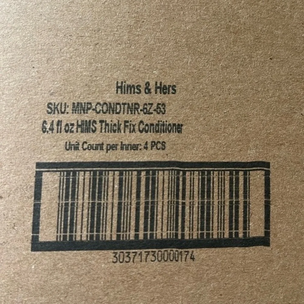 Hims Thick Fix Conditioners Eucalyptus Grove Scent Lot of 4 Bottles Sealed New